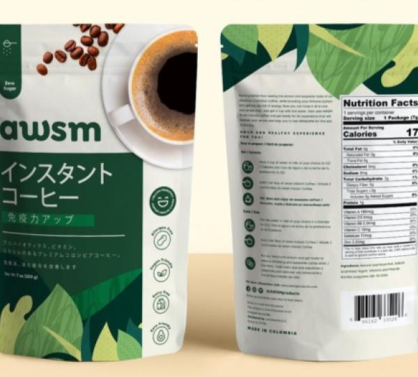 Instant Premium Colombian Coffee - Immune Boost (Black - 3 in 1 Classic, Vanila and Decaf) Image