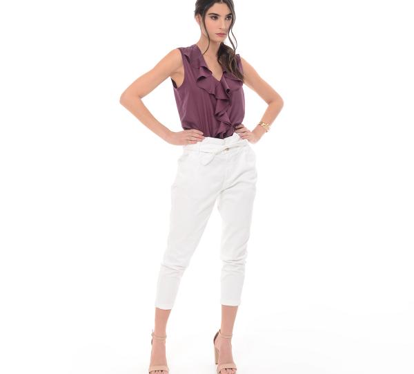 Women’s violet blouse-1327 Image