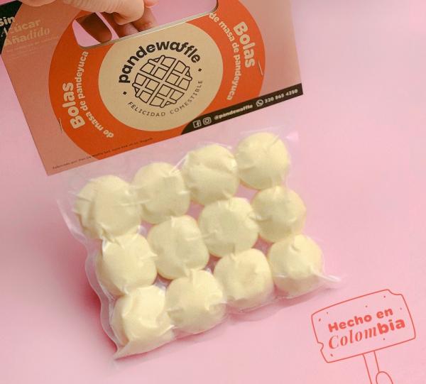 Ball shaped pandeyuca dough Image