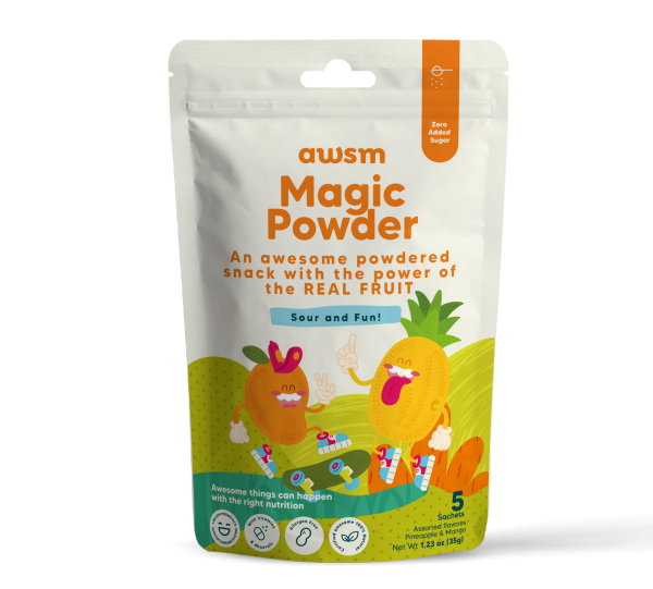 Awsm Magic Powder: Organic Healthy Fruit-Based Snack - Healthy and Natural Fruit-Based Drink. Image