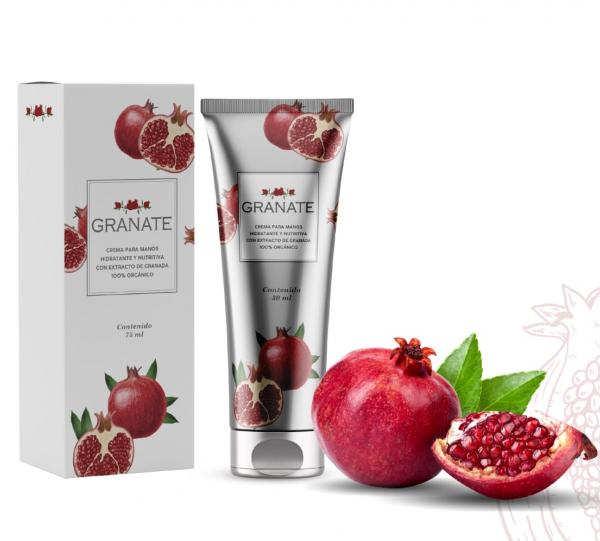 Hand cream with pommegranate organic oil Image