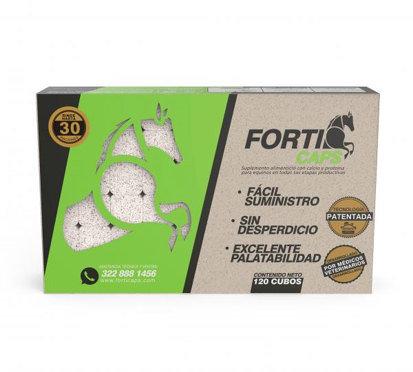 Forticaps - Food supplement with patented technology for your horses and pets Image