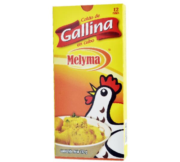 Chicken broth box of 12 cubes Productos Alimenticios Melyma S.A.S Colombian B2B Marketplace