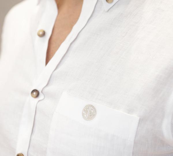 Long Sleeve Shirt 100% Linen Image