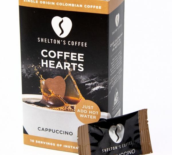 Flavoured Coffee Hearts - Cappuccino Flavour Image