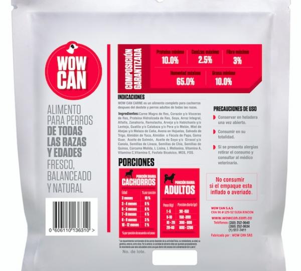 WOW CAN Beef 300g Image