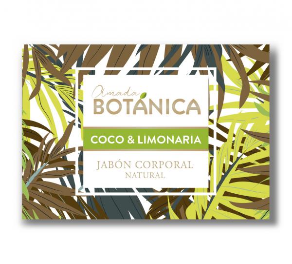 Coconut & Lemon Grass Natural Soap Bar Image