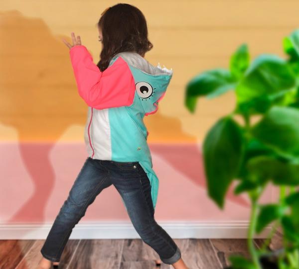 Chama Turquoise Waterproof Jacket Image