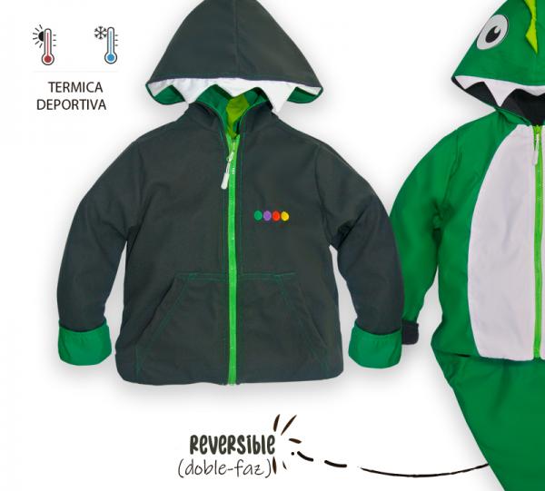 Chami Green Waterproof Jacket Image