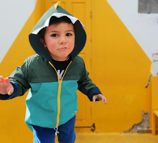 Chami Multi-Green Waterproof Jacket Image