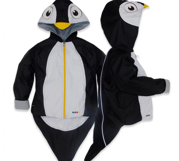 Black Penguin Waterproof Jacket Image