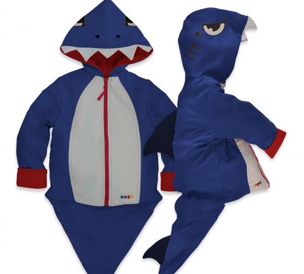 Gray Shark Waterproof Jacket Image