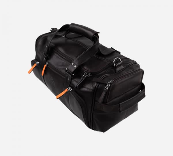 GENUINE COLOMBIAN LEATHER | Perfect Carry-on or Gym Bag in Brown, Black, or Tan Image