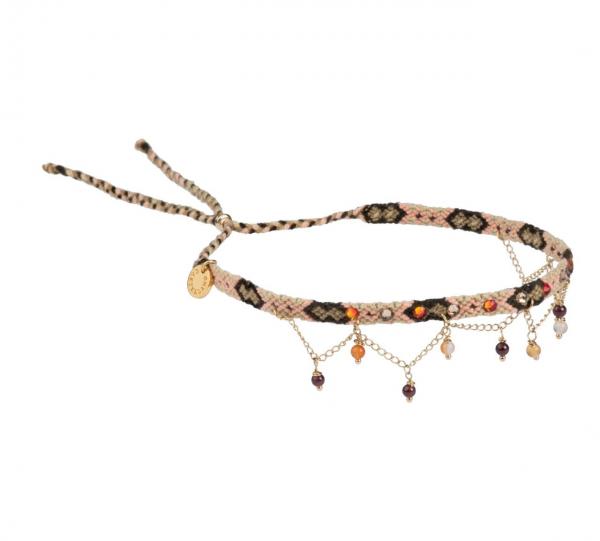 Swarovski Crystals and Natural Stones Wayuu Chocker Image