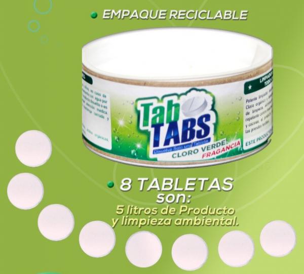 Green Chlorine with Detergent and Fragrance Image