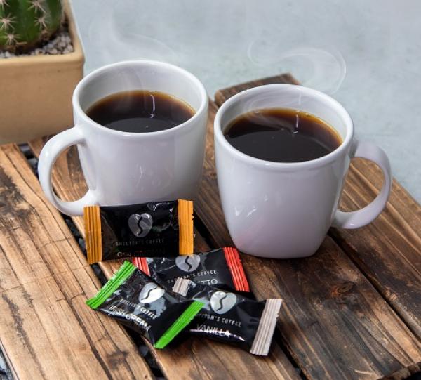 Flavoured Coffee Hearts - Amaretto Flavour Image