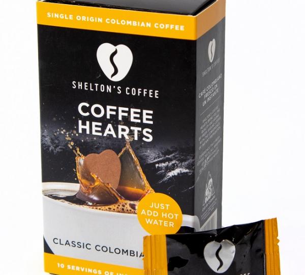 Flavoured Coffee Hearts - Classic Colombian Image