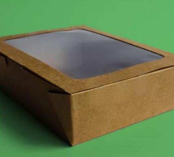 Cardboard food containers Image