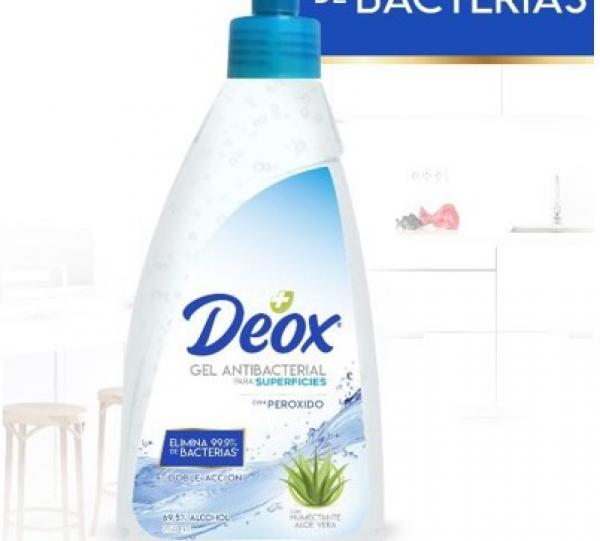 Deox Antibacterial Gel Surfaces Image