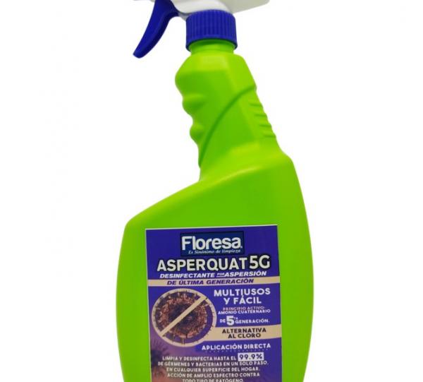 DISINFECTANT BY SPRAY LATEST GENERATION ASPERQUAT 5G Image