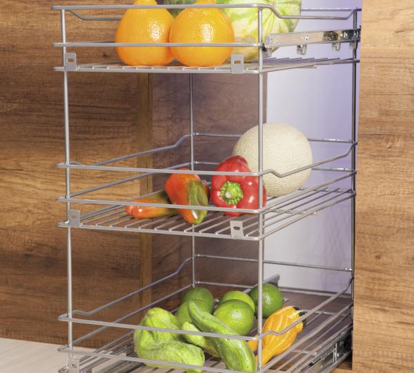 4314 Big triple drawer basket Image