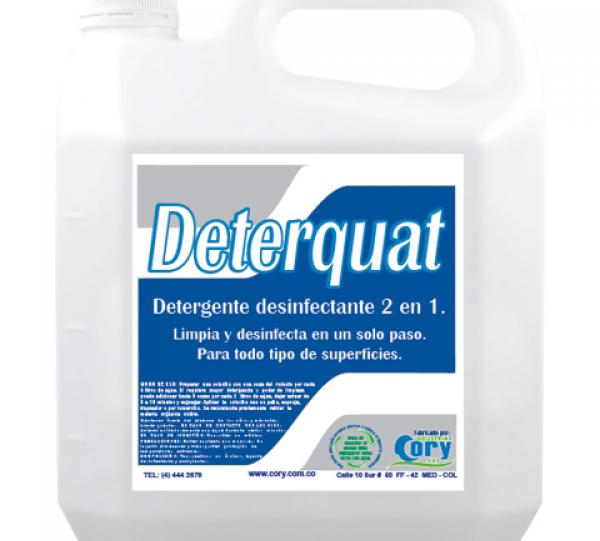 Deterquat disinfectant detergent Image
