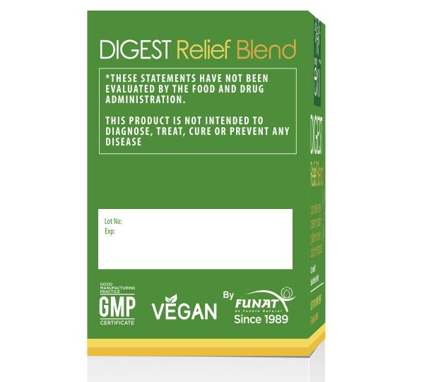 Digest relief blend papaya enzymes, turmeric, 60 chew tabs Image
