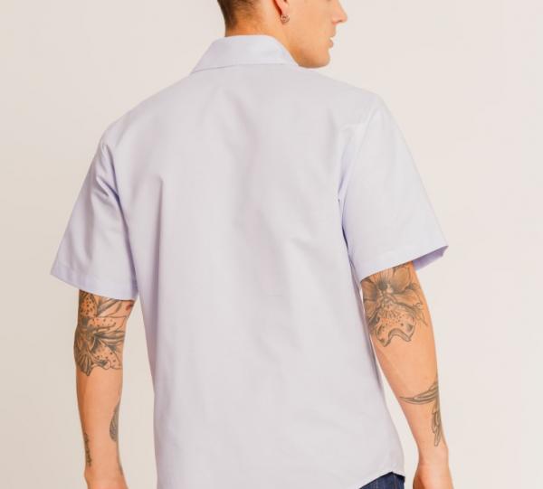 Oxford Men Shirt - Long Sleeve & Short Sleeve Image