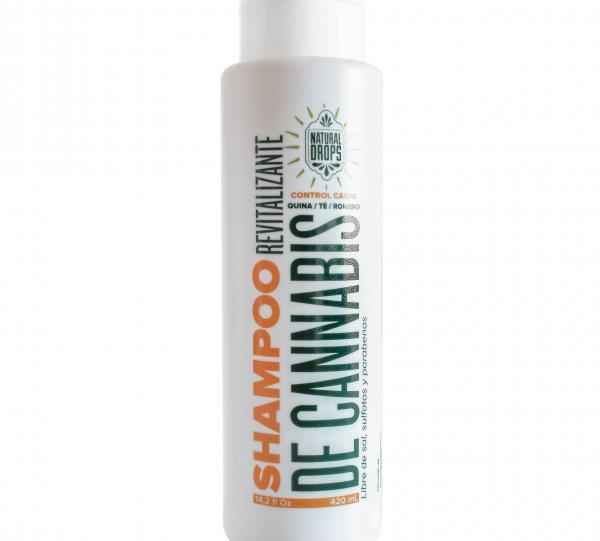 Shampoo Revitalizante de Cannabis Control Caspa - Natural Drops ...
