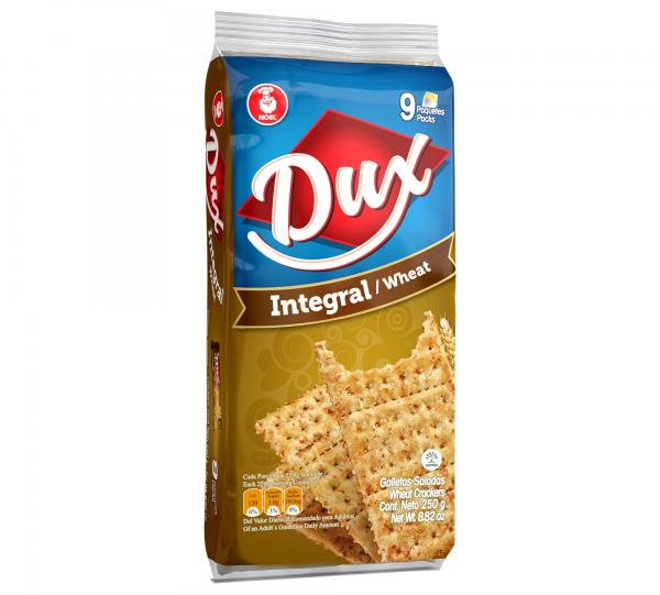 Crackers Dux Club wheat Bag 9x3 Compañía de Galletas Noel S.A.S