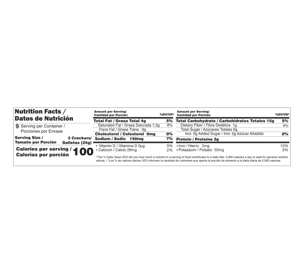 Crackers Dux Grain and Seed Bag 9x3 Image