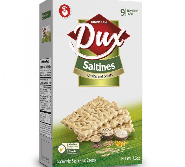 Crackers Dux Grain and Seeds Display 7,6 Oz Image
