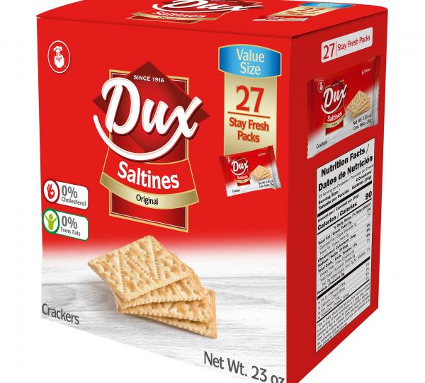 Crackers Dux Salted Display 23 Oz Image