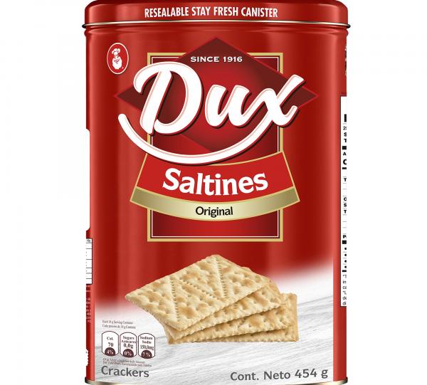 Crackers Dux Salted Tin 16 Oz Image
