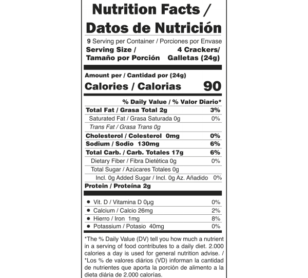 Crackers Dux Sodas Display 7,6 Oz Image