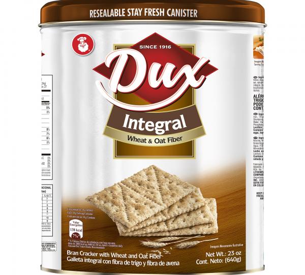 Crackers Dux Wheat Tin 23 Oz Image