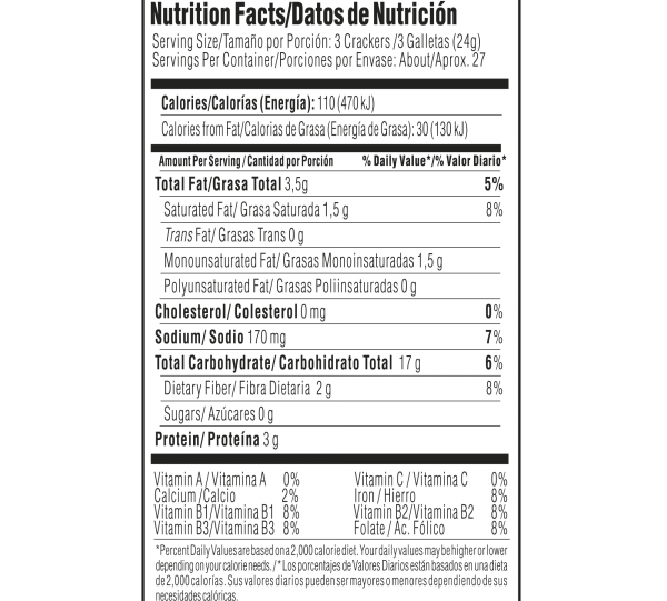 Crackers Dux Wheat Tin 23 Oz Image