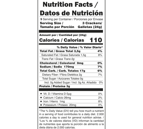 Crackers Dux Wheat Display 7,6 Oz Image