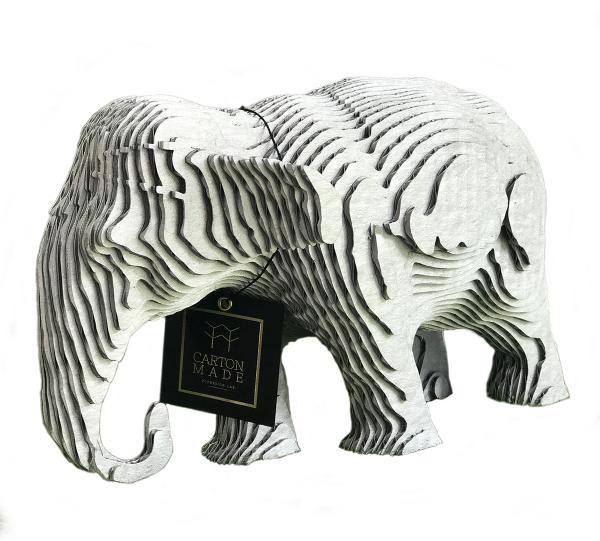 Elefante trompa abajo Image