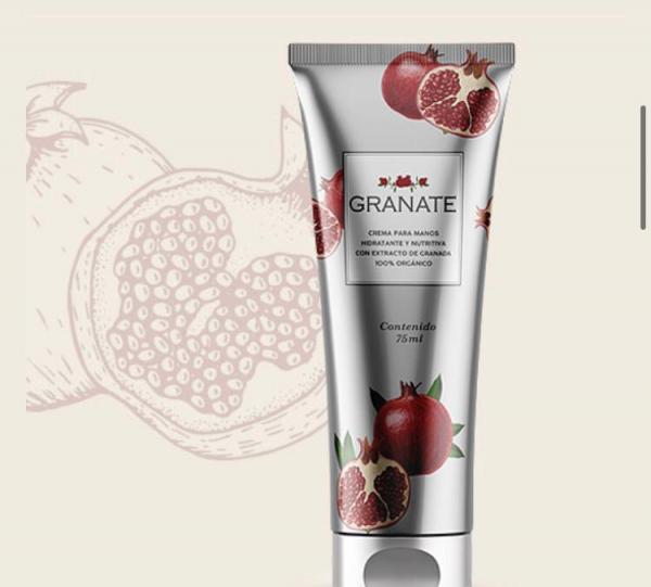 Hand cream with pommegranate organic oil Image