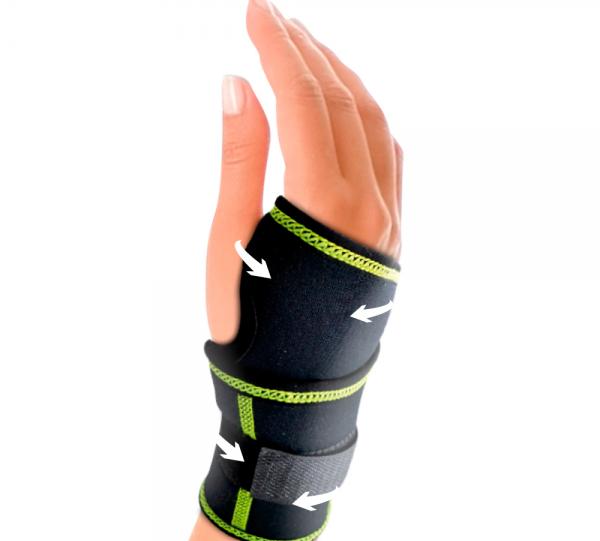 Protective supports for elbows, thighs, calf and knee Image