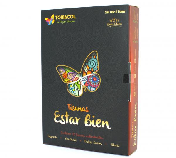Case Herbal Teas Bags Estar Bien contains 12 Teas Bags Image