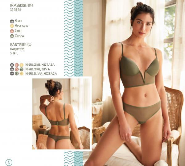 Bra in tulle / Panty in Tulle Image