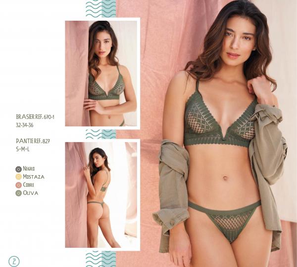 Lace Bralette / Lace Panty Image