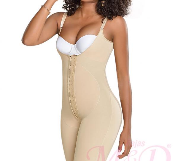 Long girdle with low compression abdominal reinforcement Ref. F0478 Image