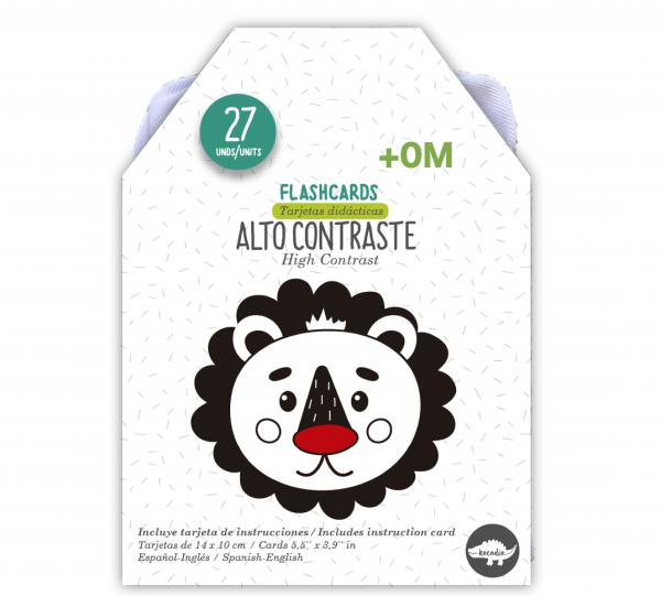 Flash Cards High Contrast Image