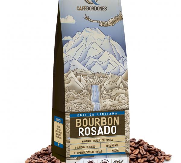 Café Bordones Bourbon Rosado COMERCIALIZADORA BOOKCOFFE SAS