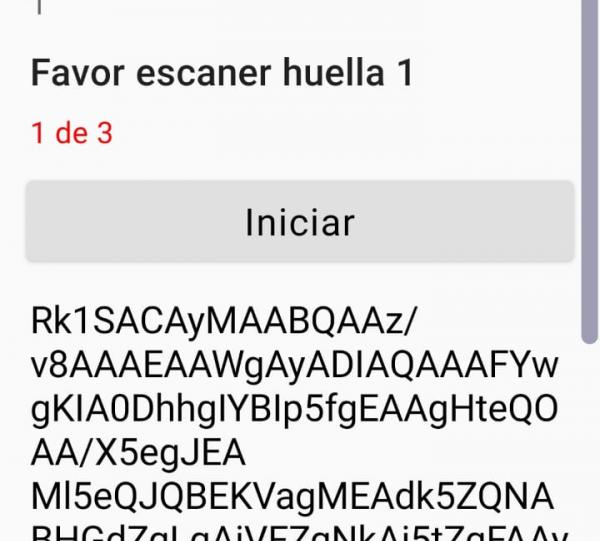 Kontrol ID - FingerID Image