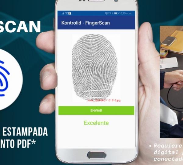 Kontrol ID - FingerScan Image