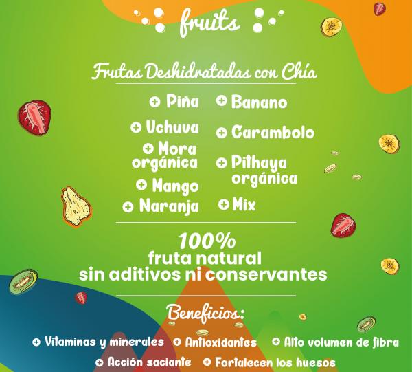 FUNNY FRUIT- DRIED FRUIT WITH CHIA Image